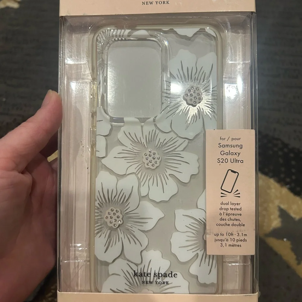 Floral Samsung Galaxy S20 Ultra Case - Cream